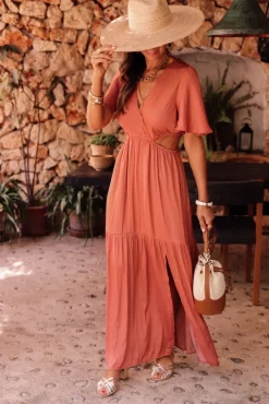 Sale Robe Romy terracotta Robes