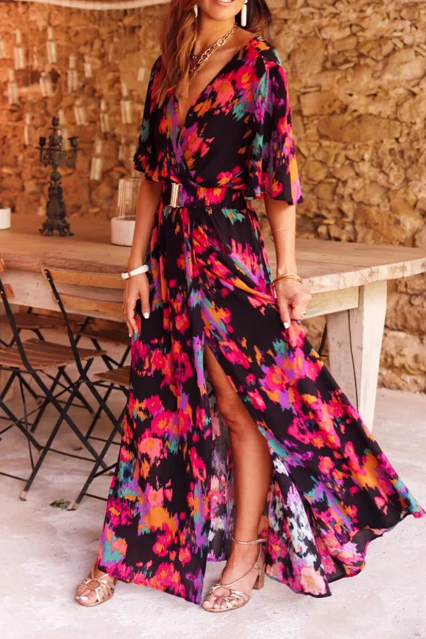 Hot Robe Selya noire Robes