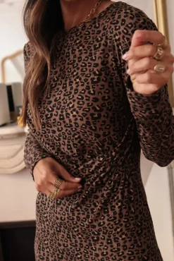 Sale Robe Sélène léopard Robes