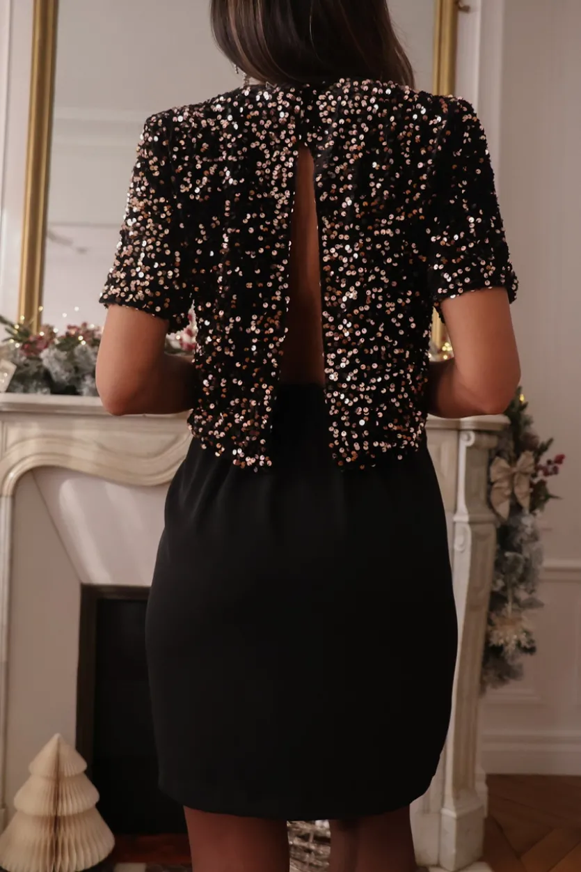Discount Robe Solana dorée Robes