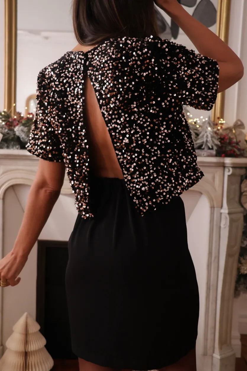 Discount Robe Solana dorée Robes