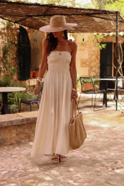 Sale Robe Valentina beige Robes