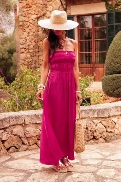New Robe Valentina fuchsia Robes