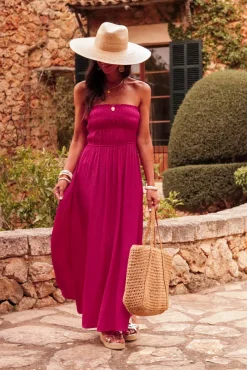 New Robe Valentina fuchsia Robes