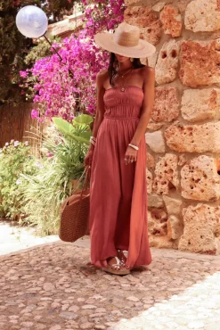 Flash Sale Robe Valentina terracotta Robes