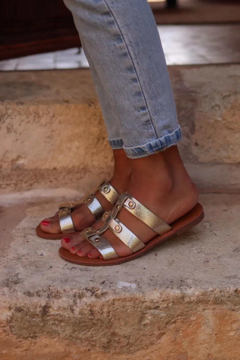 Store Sandales Danita en cuir Sandales
