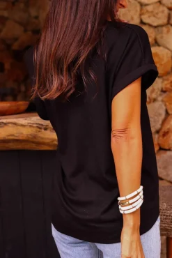 Online Tee-shirt Diane noir Tee-shirts