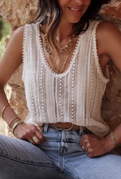 Clearance Top Bella écru Tops