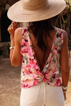 New Top Divane à fleurs Tops