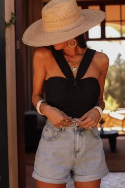 Best Top Odélia noir Tops