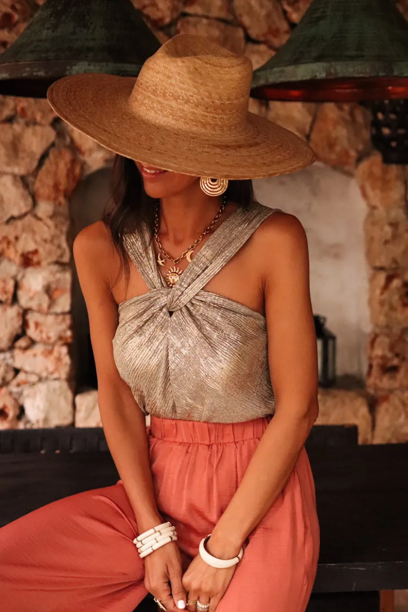 Flash Sale Top Palma doré Tops