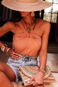Hot Top Palma Nude Tops