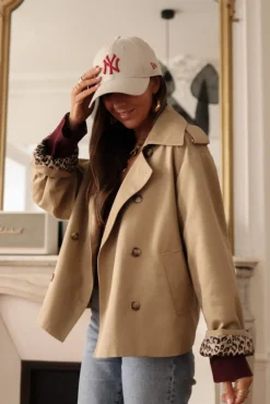 Discount Trench court Hugo Vestes