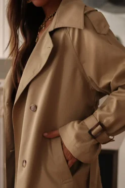 Cheap Trench long Victoria Vestes