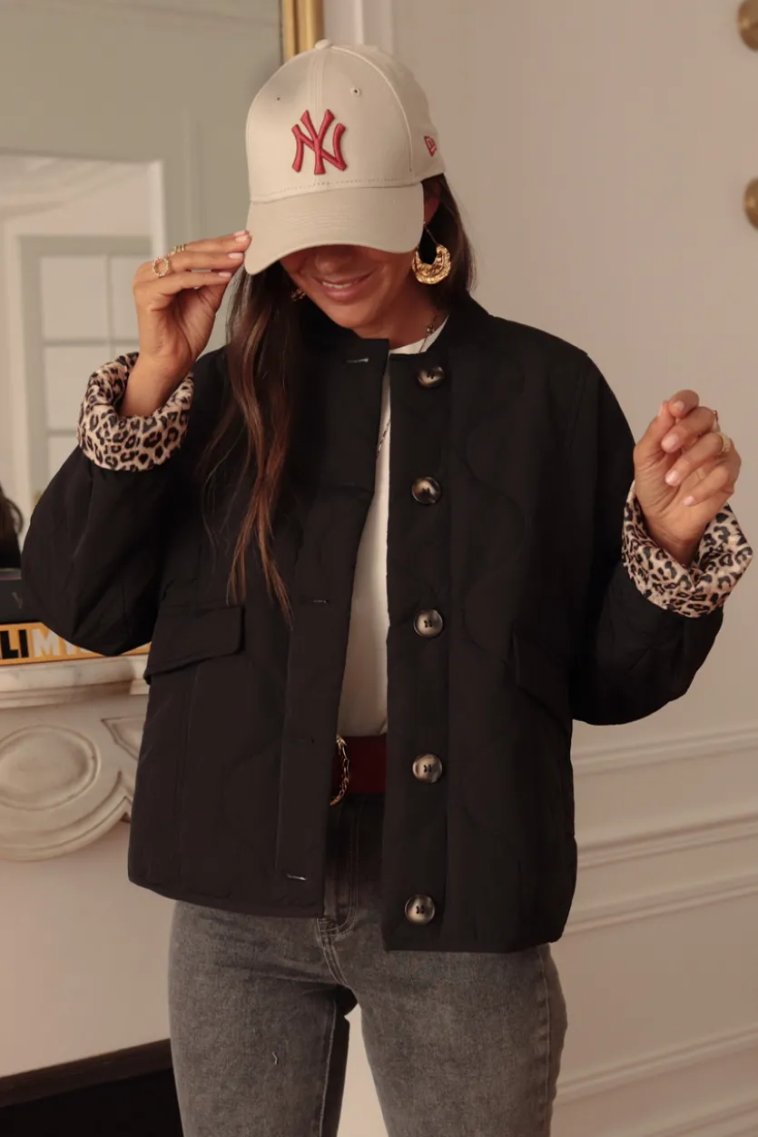 Cheap Veste May matelassée noir Vestes
